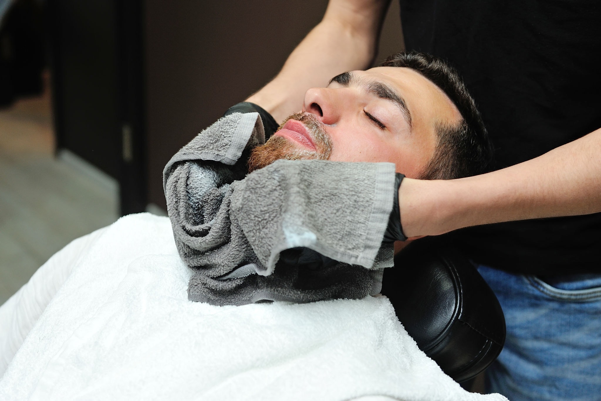 Barber tools — brush, clippers, and grooming supplies at Studio 940 Decatur TX
